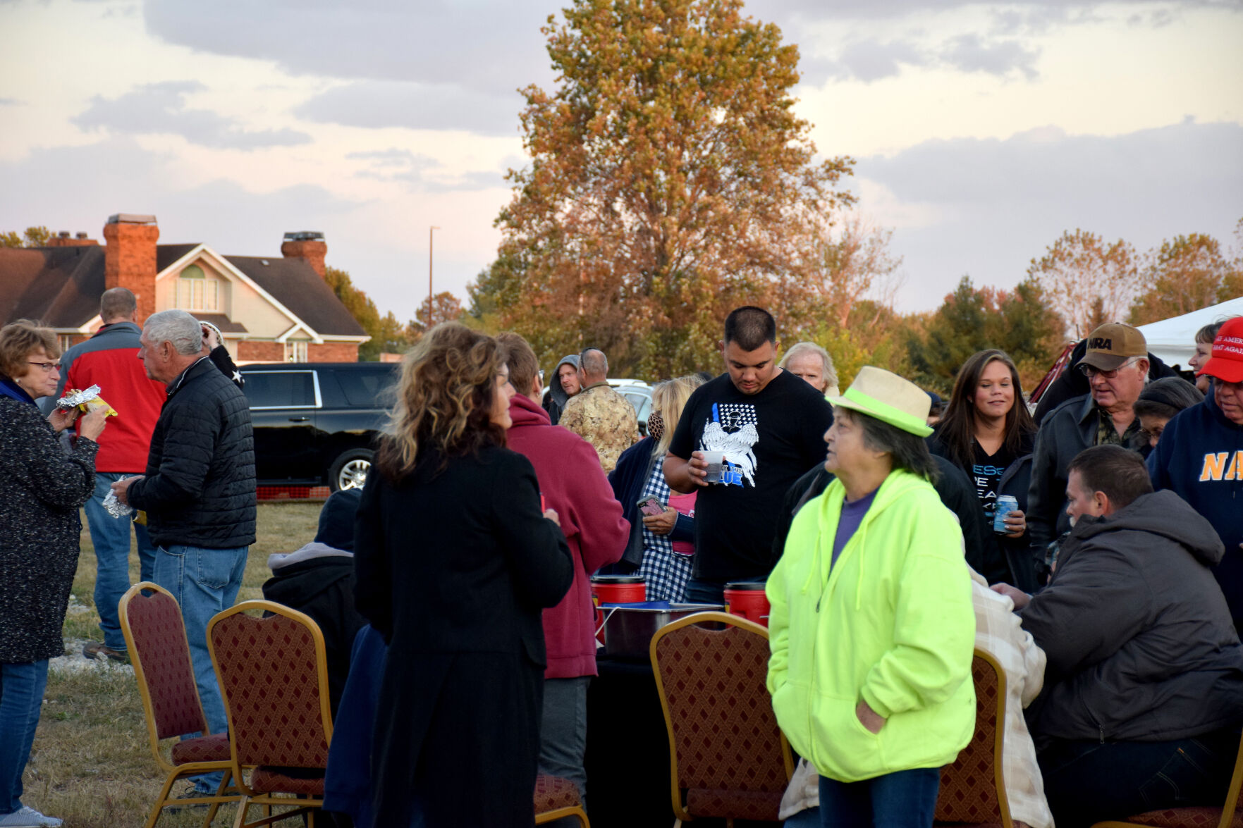 Back the Blue event held to raise money for police